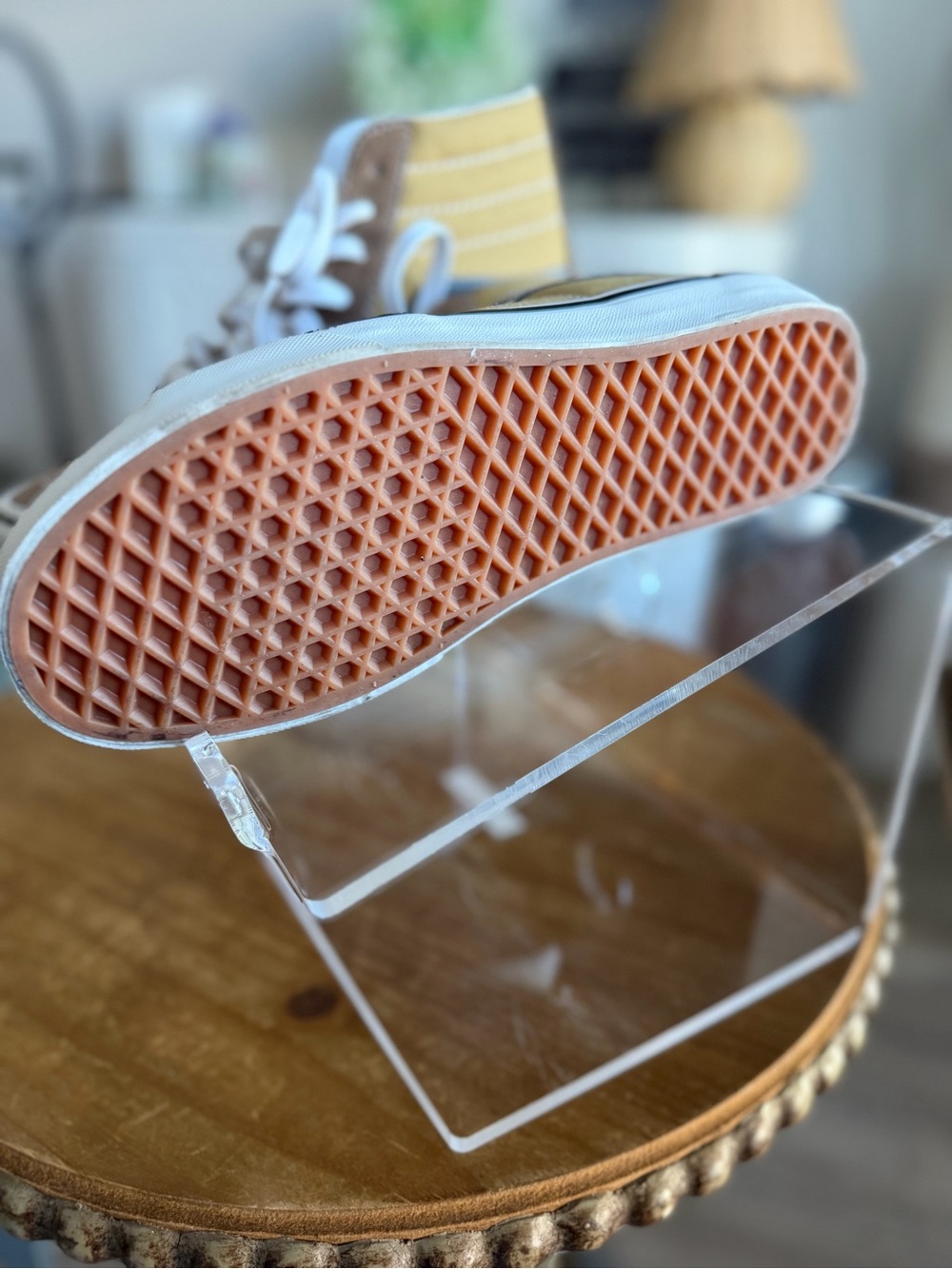 Vans Women's Sk8-Hi Canvas / Suede Sneaker NEW no tags - Picture 7 of 10